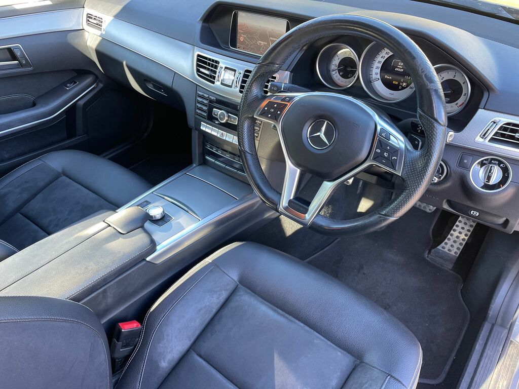 Mercedes-Benz E Class 3.0 E350 V6 Bluetec Amg Line G-tronic Euro 6 S S Silver #5