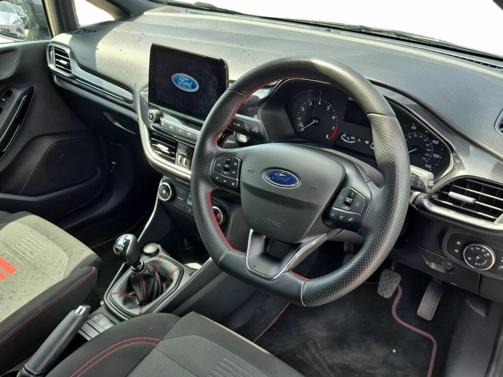 Ford Fiesta 1.0T Ecoboost St-line Euro 6 S S WG72CWC Grey #5