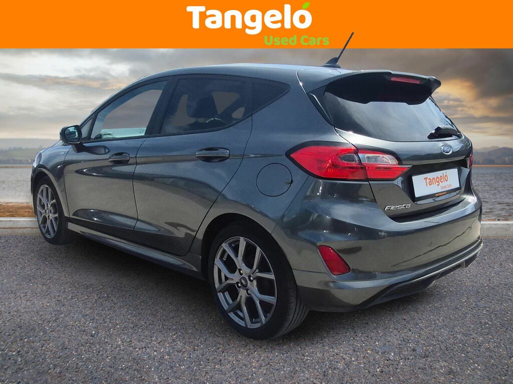 Ford Fiesta 1.0T Ecoboost St-line Euro 6 S S WG72CWC Grey #2