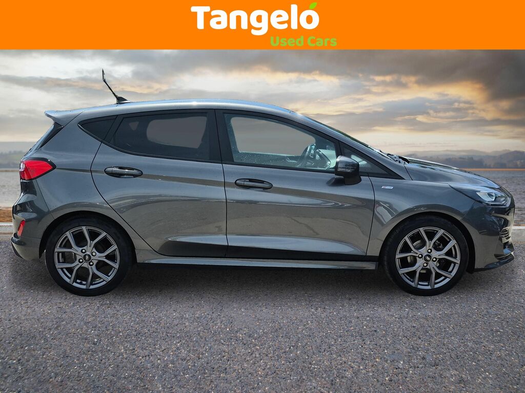 Ford Fiesta 1.0T Ecoboost St-line Euro 6 S S WG72CWC Grey #3