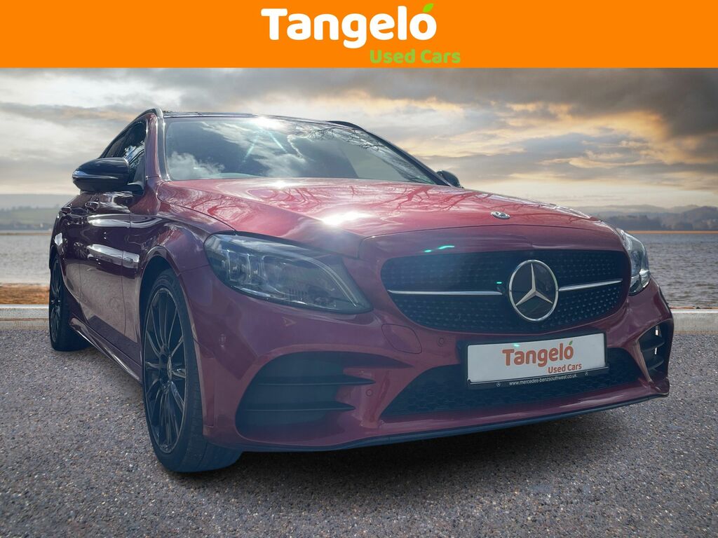 Mercedes-Benz C Class 2.0 C300de 13.5Kwh Amg Line Night Edition Premium Red