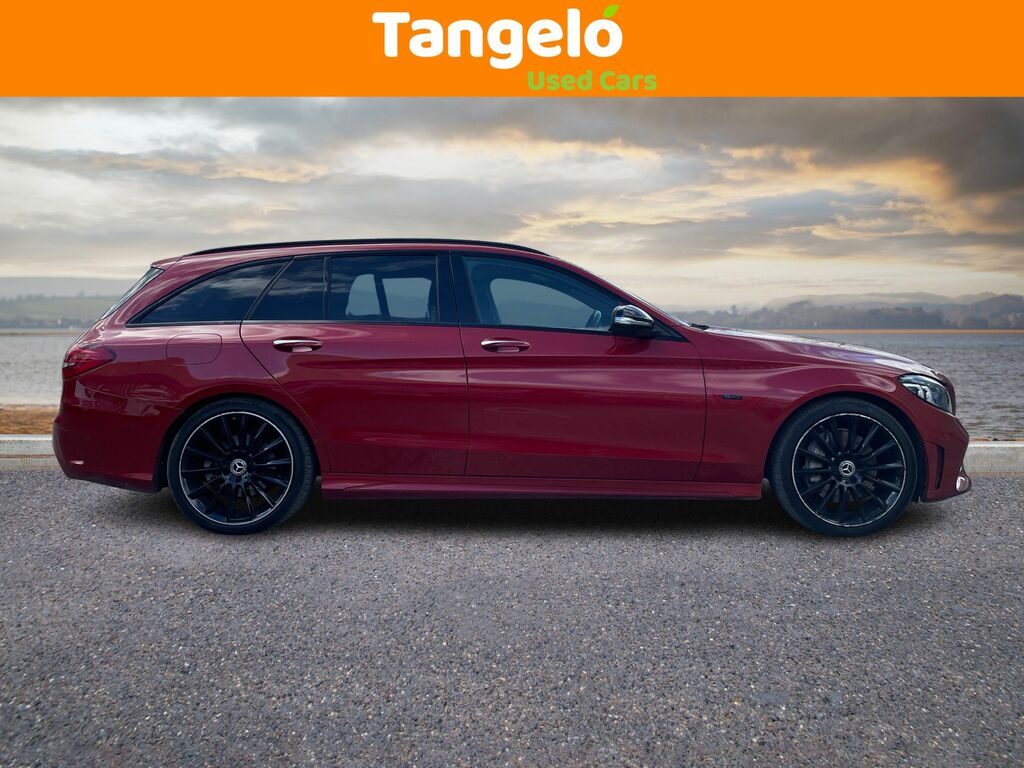 Mercedes-Benz C Class 2.0 C300de 13.5Kwh Amg Line Night Edition Premium Red #3