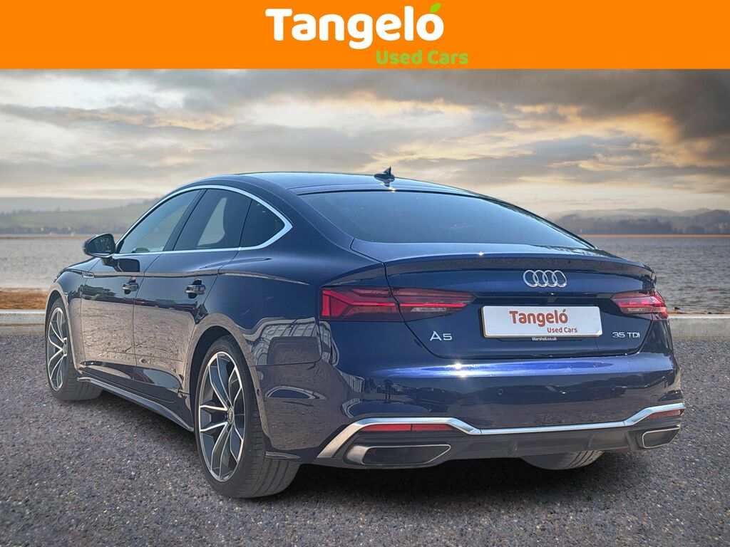 Audi A5 2.0 Tdi 35 S Line Sportback S Tronic Euro 6 S S Blue #2