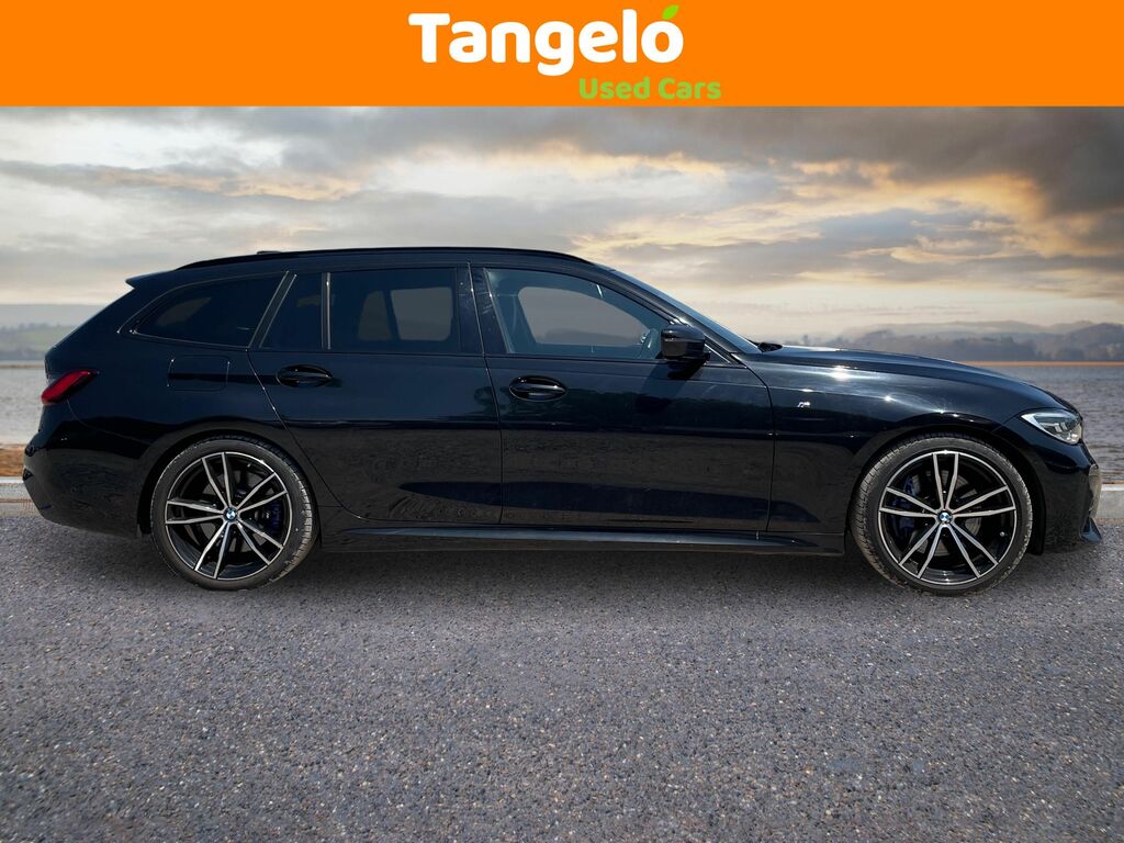 BMW 3 Series 2.0 320D M Sport Touring Euro 6 S S Black #3
