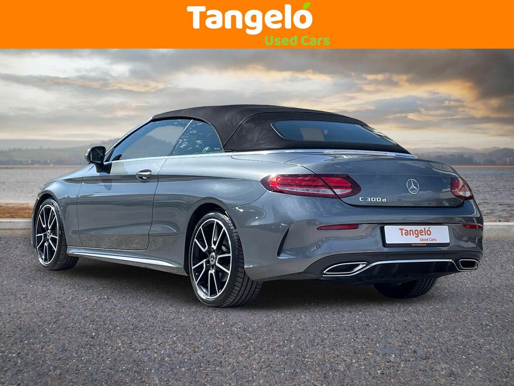 Mercedes-Benz C Class 2.0 C300d Amg Line Premium Cabriolet G-tronic E Grey #2