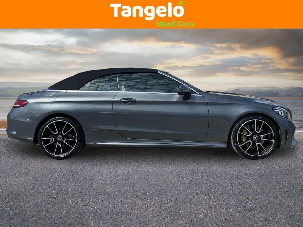 Mercedes-Benz C Class 2.0 C300d Amg Line Premium Cabriolet G-tronic E Grey #3