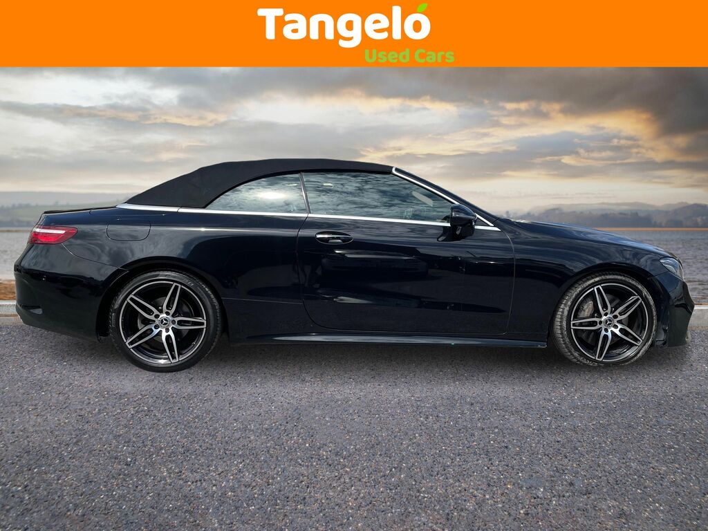 Mercedes-Benz E Class 2.0 E300 Amg Line Premium Plus Cabriolet G-troni Black #3