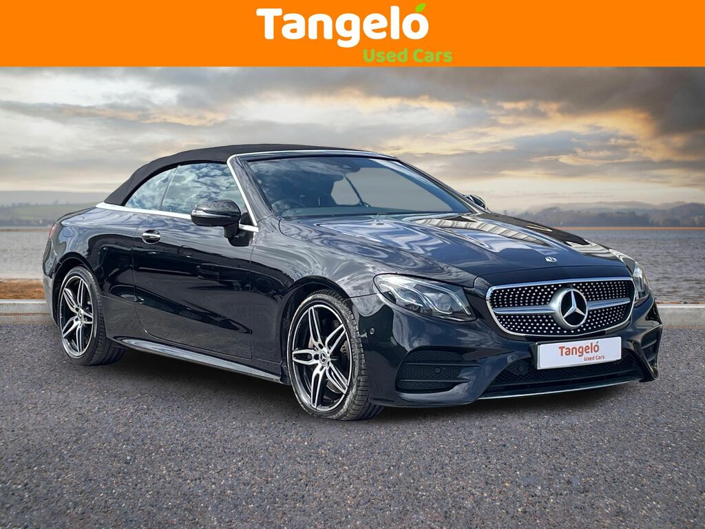 Mercedes-Benz E Class 2.0 E300 Amg Line Premium Plus Cabriolet G-troni Black