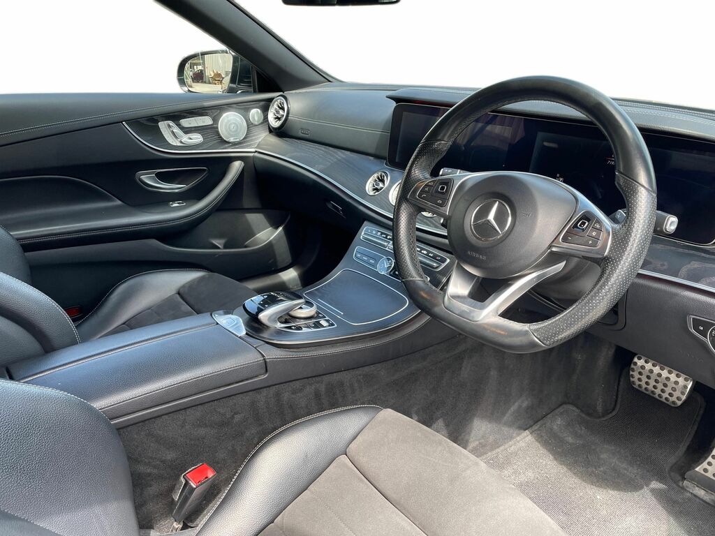 Mercedes-Benz E Class 2.0 E300 Amg Line Premium Plus Cabriolet G-troni Black #5