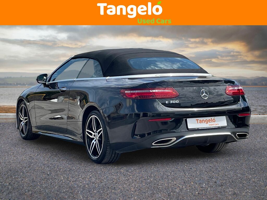 Mercedes-Benz E Class 2.0 E300 Amg Line Premium Plus Cabriolet G-troni Black #2