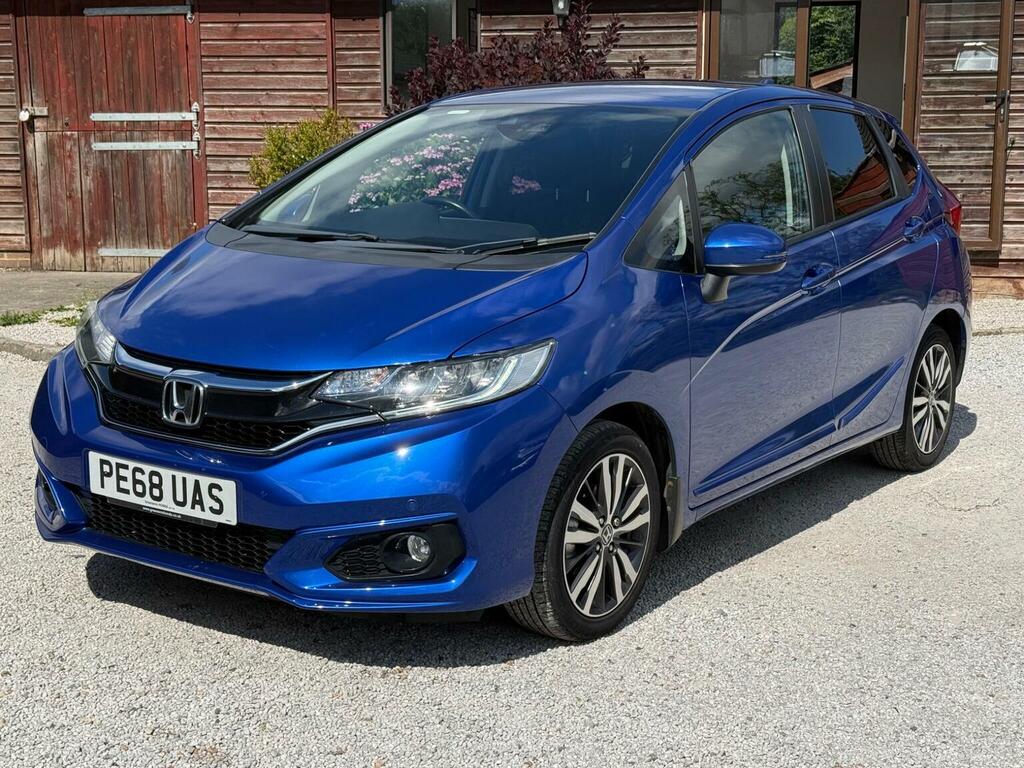 Honda Jazz 1.3 I-vtec Ex Navi Euro 6 Ss PE68UAS Blue #3