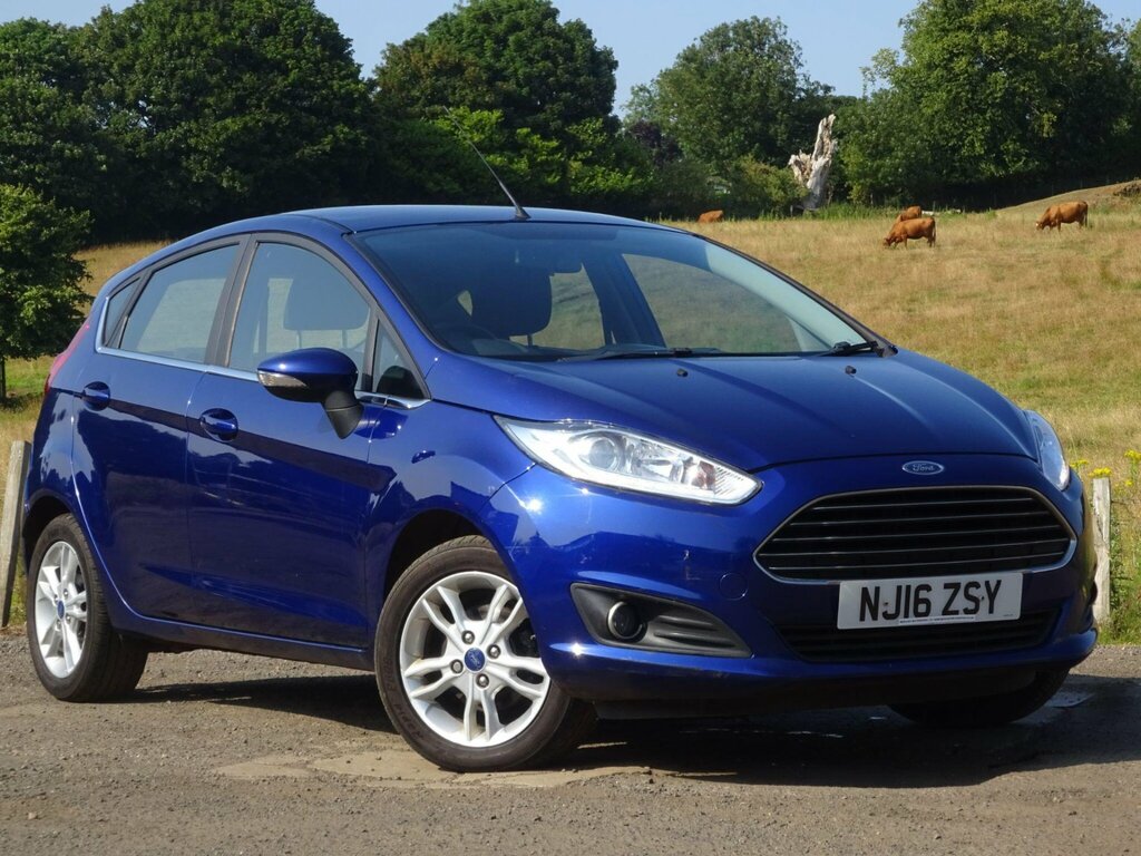 Ford Fiesta 1.25 Zetec Euro 6 Blue #6