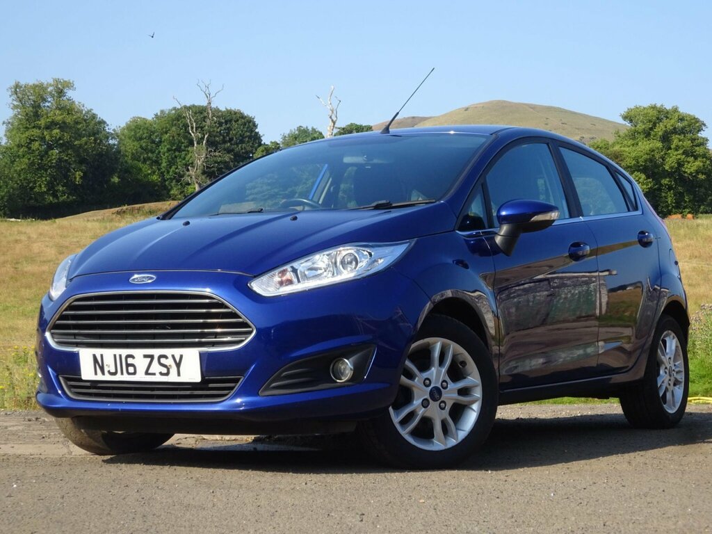 Ford Fiesta 1.25 Zetec Euro 6 Blue #2