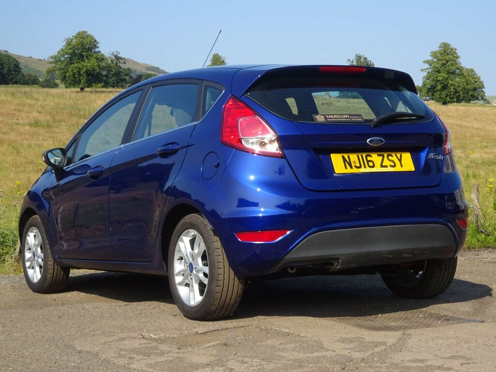 Ford Fiesta 1.25 Zetec Euro 6 Blue #3