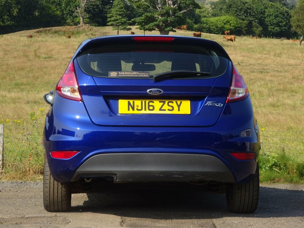 Ford Fiesta 1.25 Zetec Euro 6 Blue #4