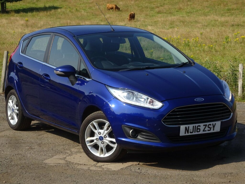 Ford Fiesta 1.25 Zetec Euro 6 Blue