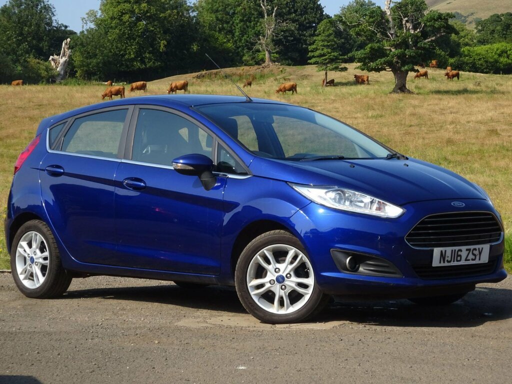 Ford Fiesta 1.25 Zetec Euro 6 Blue #5