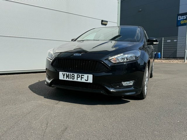 Ford Focus 1.0T Ecoboost St-line Hatchback YM18PFJ Black #3