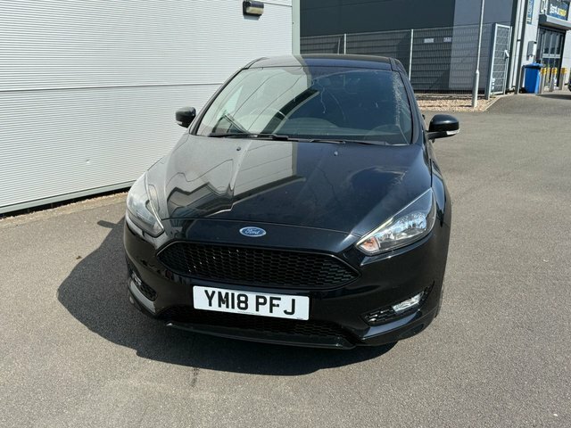 Ford Focus 1.0T Ecoboost St-line Hatchback YM18PFJ Black #2