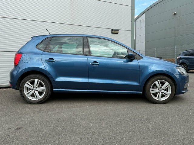 Volkswagen Polo 1.2 Tsi Bluemotion Tech Match Hatchback FL17EWH Blue #4