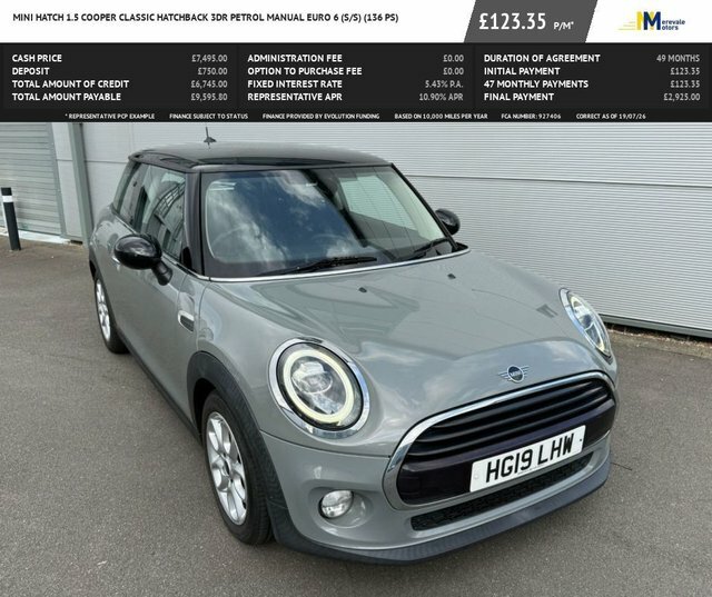Mini Hatch 1.5 Cooper Classic Hatchback Eur HG19LHW Grey #2