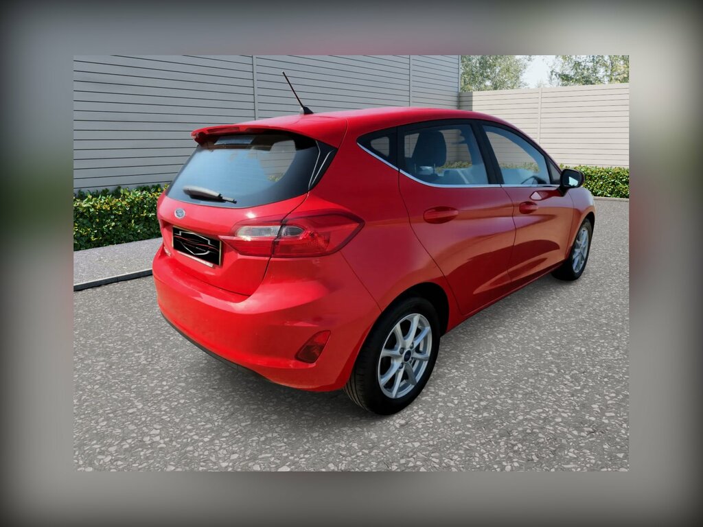 Ford Fiesta 1.5 Tdci Zetec Hatchback Euro 6 Red #5