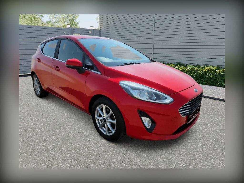 Ford Fiesta 1.5 Tdci Zetec Hatchback Euro 6 Red #3