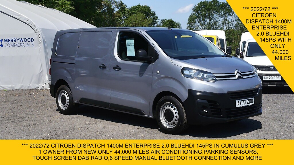 Citroen Dispatch 1400M Enterprise Pro 2.0 Bluehdi 145Ps In Grey Wit