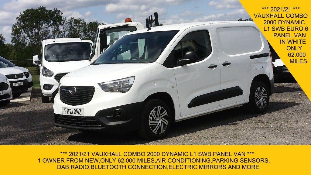 Vauxhall Combo 2000 Dynamic L1 Swb With Only 62.000 Miles,air Con