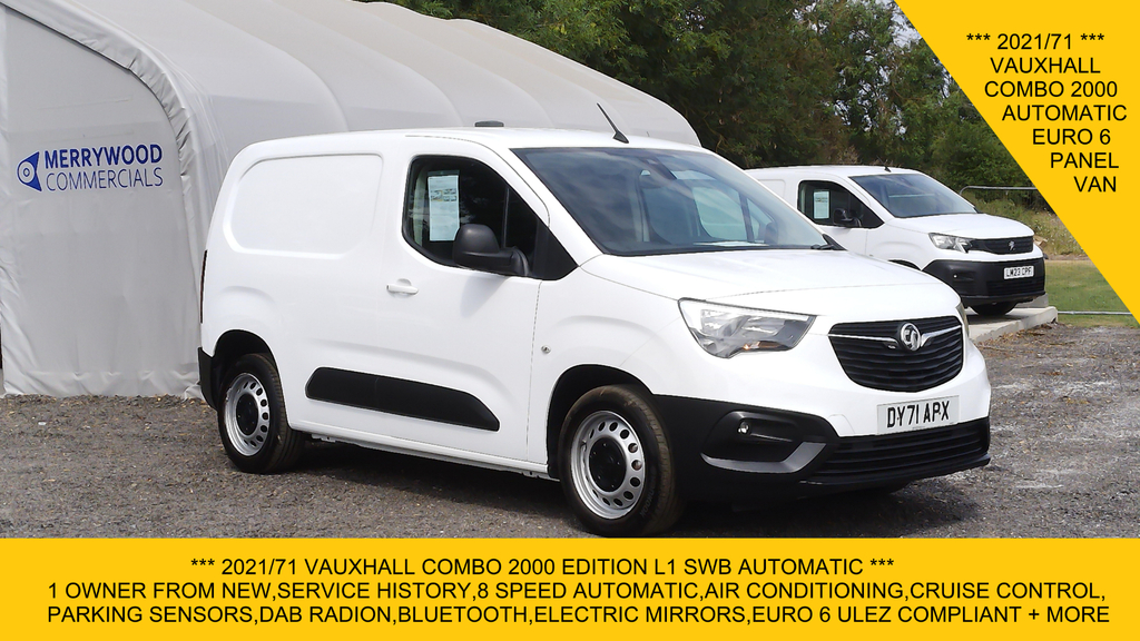 Vauxhall Combo 2000 Editon L1 Swb 8 Speed Condition 