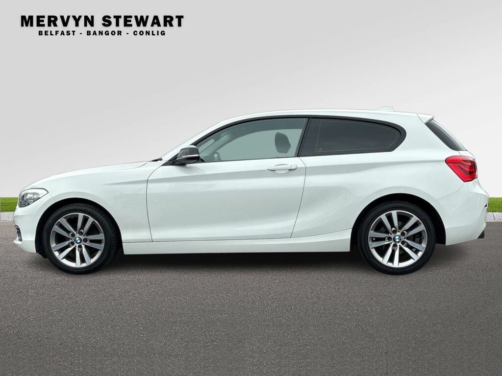 BMW 1 Series Sport NXZ1799 White #2