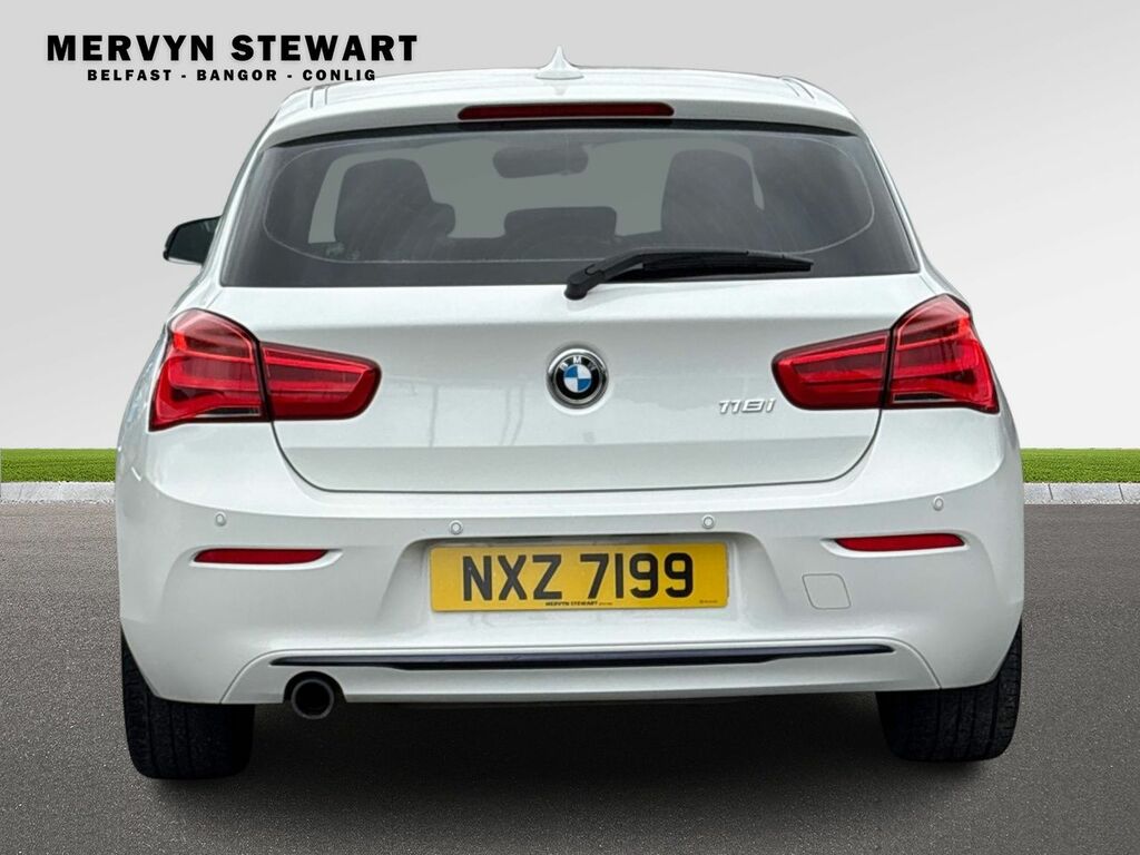 BMW 1 Series Sport NXZ1799 White #4