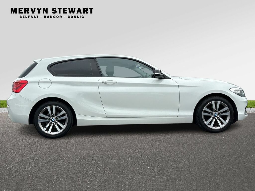 BMW 1 Series Sport NXZ1799 White #6