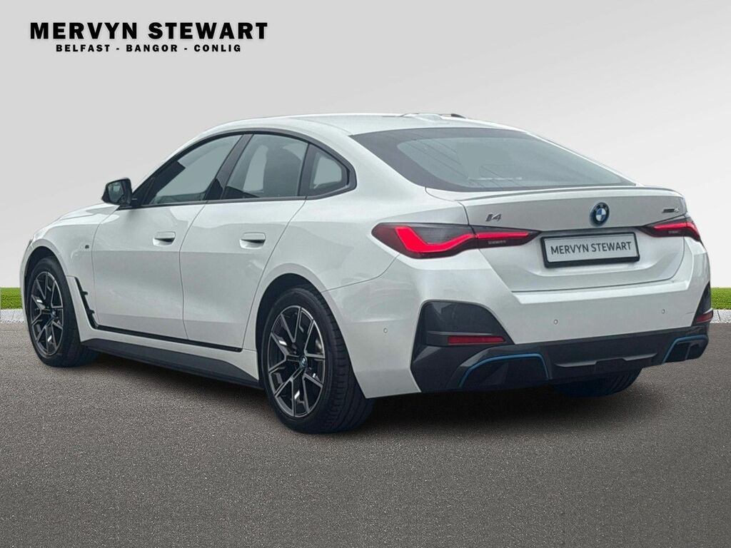 BMW i4 Edrive40 M Sport BMZ1689 White #2