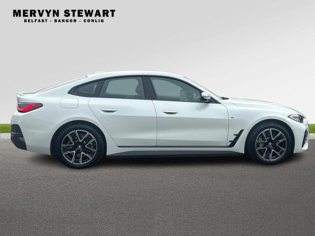 BMW i4 Edrive40 M Sport BMZ1689 White #5