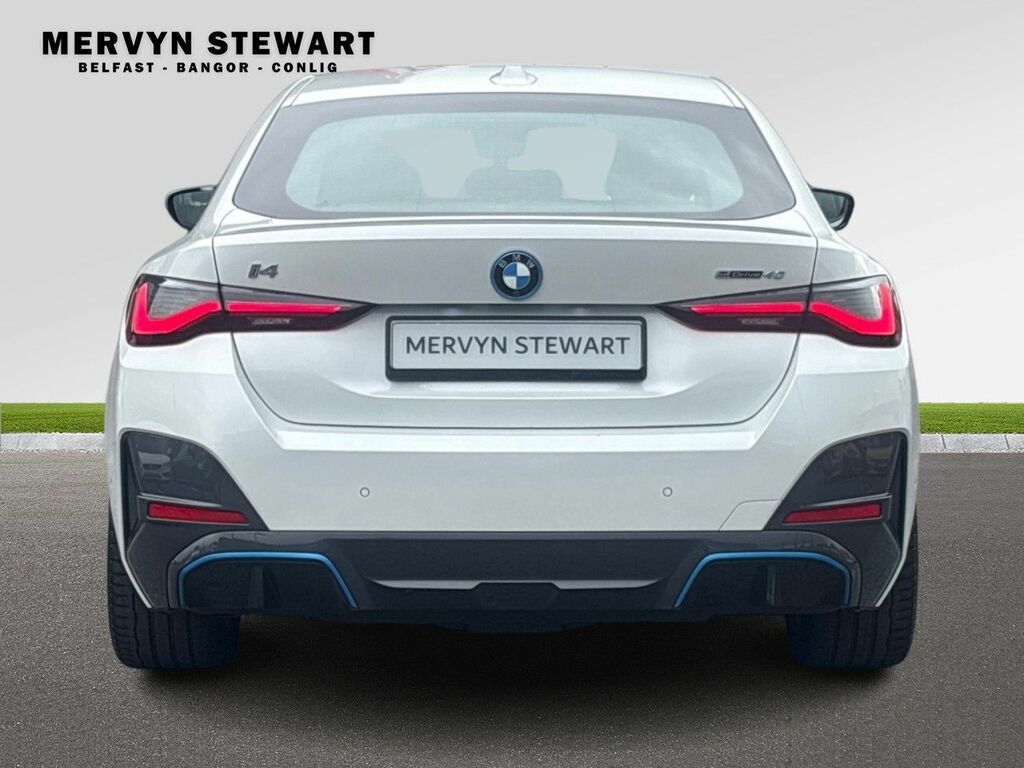 BMW i4 Edrive40 M Sport BMZ1689 White #3