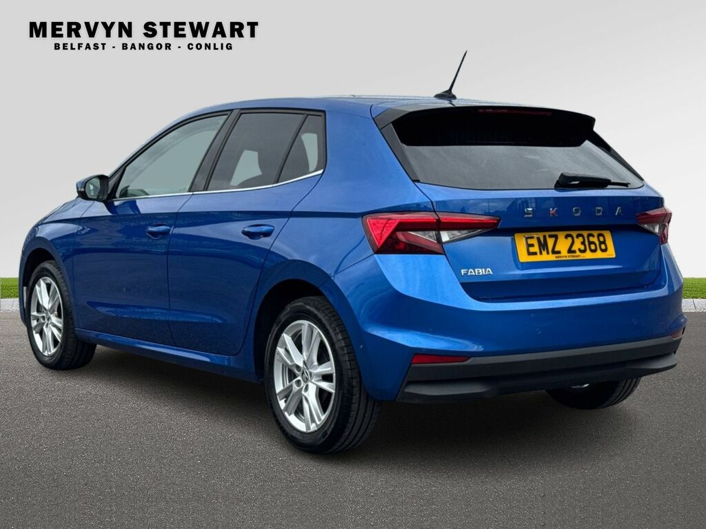 Skoda Fabia Se L 1.0 Tsi Dsg EMZ2368 Blue #6