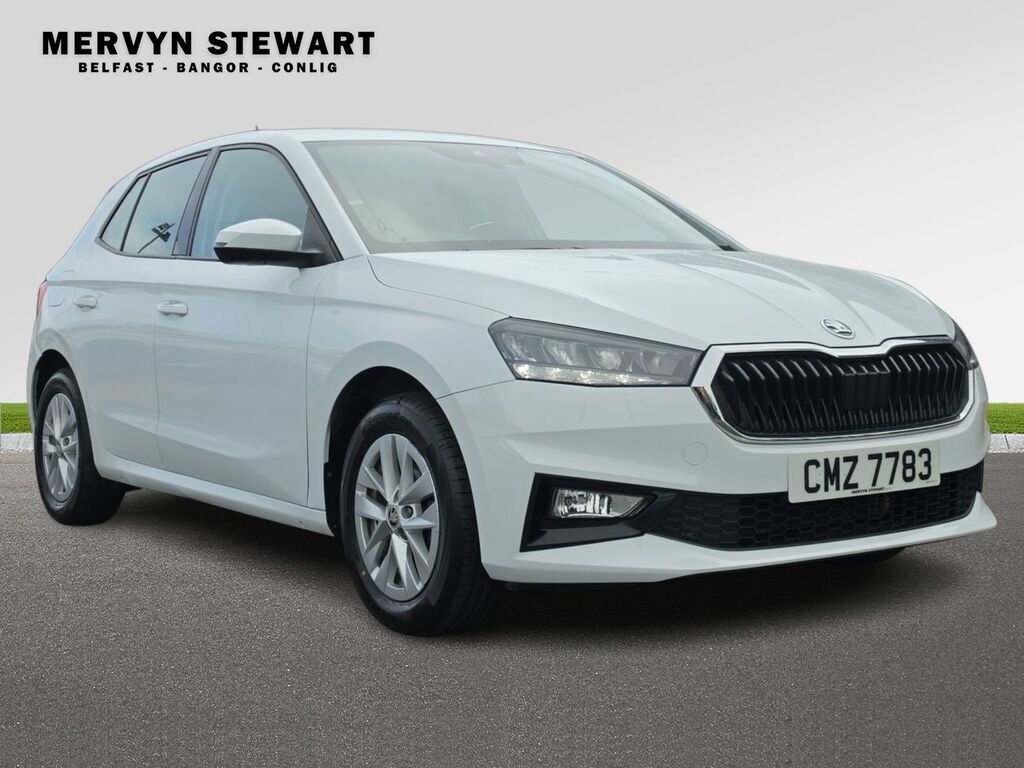 Skoda Fabia Se Comfort 1.0 Mpi 80 Ps 5G Man 2023 White