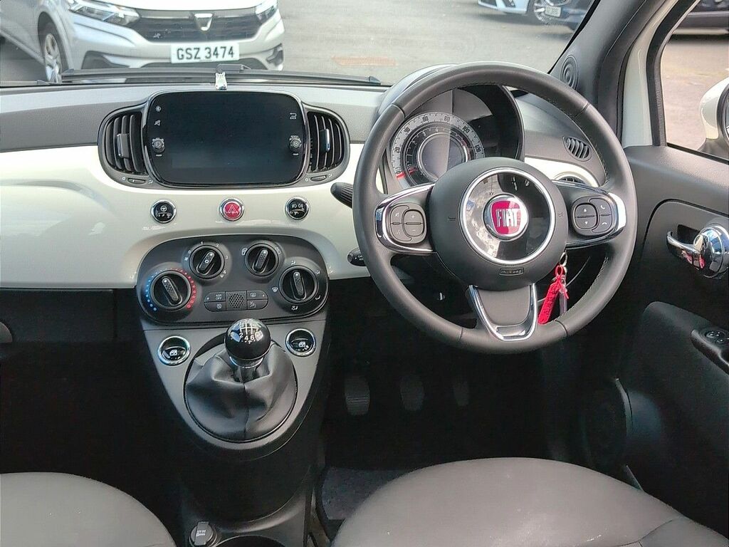 Fiat 500 Mhev WO23YRP White #2