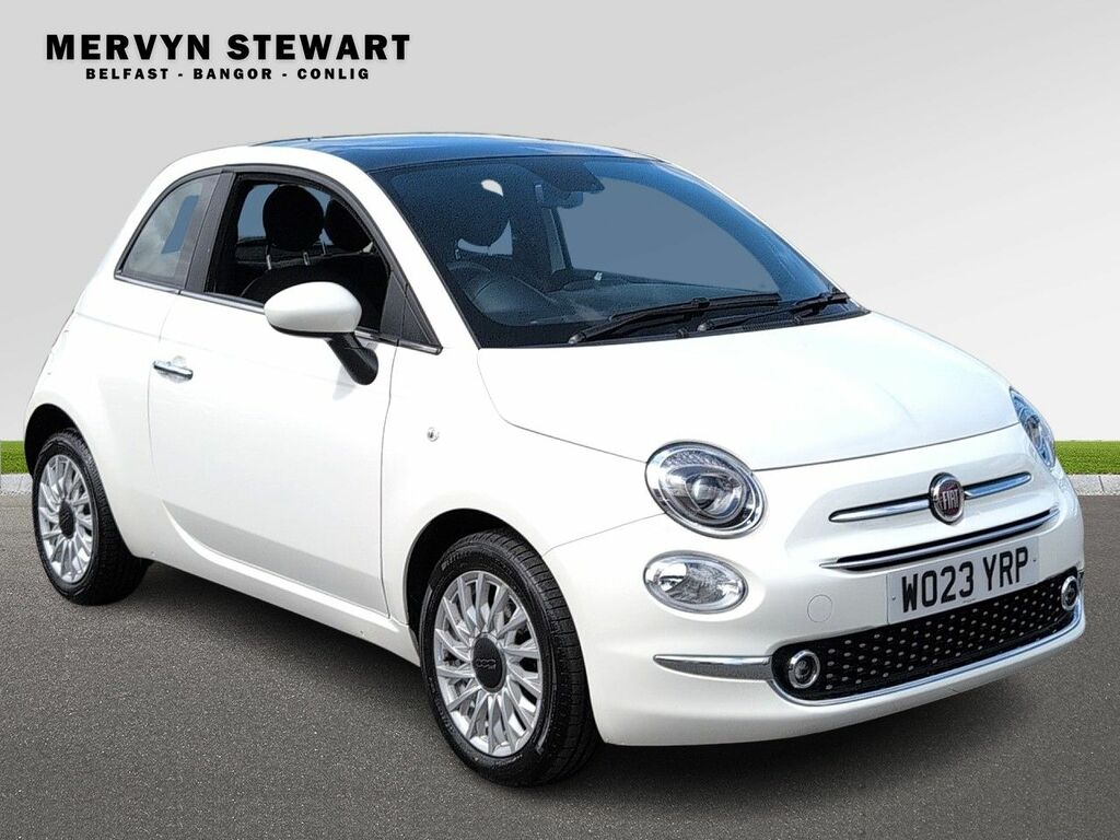 Fiat 500 Mhev White