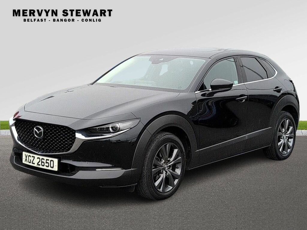 Mazda CX-30 Sport Lux Mhev XGZ2650 Black #4