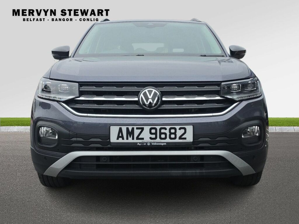 Volkswagen T-Cross Black Edition 1.0 Tsi AMZ9682 Grey #3