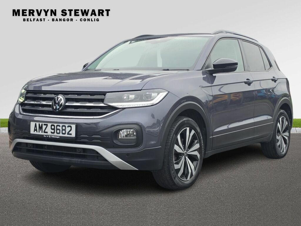 Volkswagen T-Cross Black Edition 1.0 Tsi AMZ9682 Grey #4