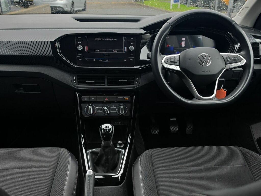 Volkswagen T-Cross Black Edition 1.0 Tsi AMZ9682 Grey #2