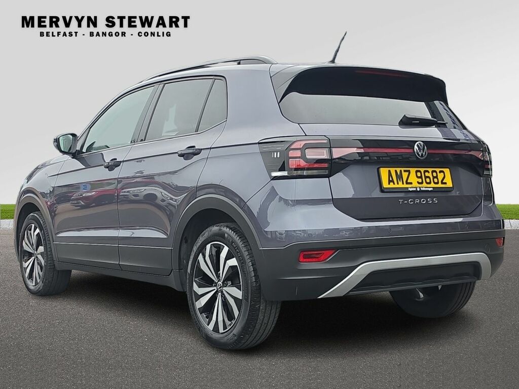 Volkswagen T-Cross Black Edition 1.0 Tsi AMZ9682 Grey #6