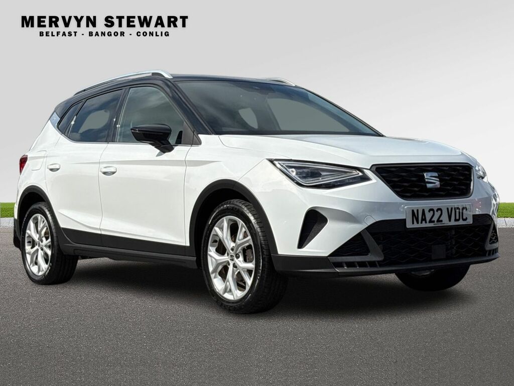 Seat Arona Fr Ecotsi White