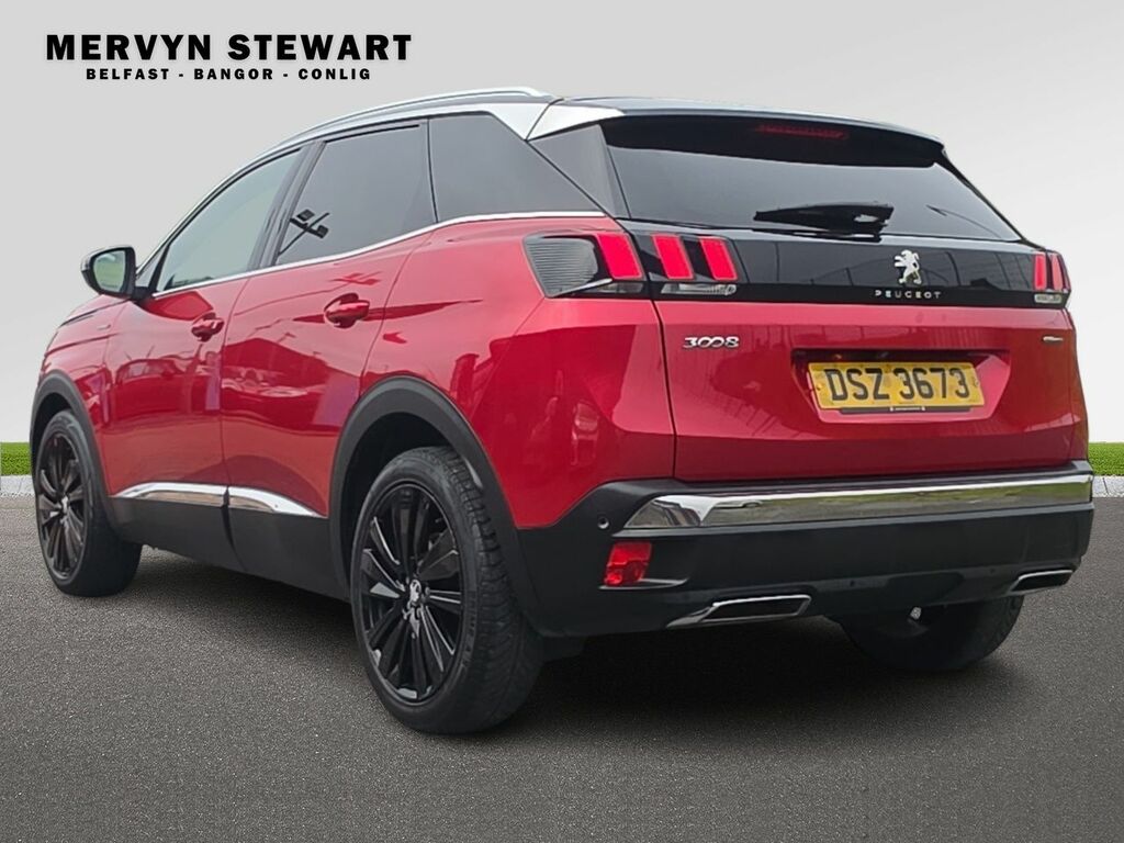 Peugeot 3008 Gt Line 1.2 Puretech DSZ3673 Red #6