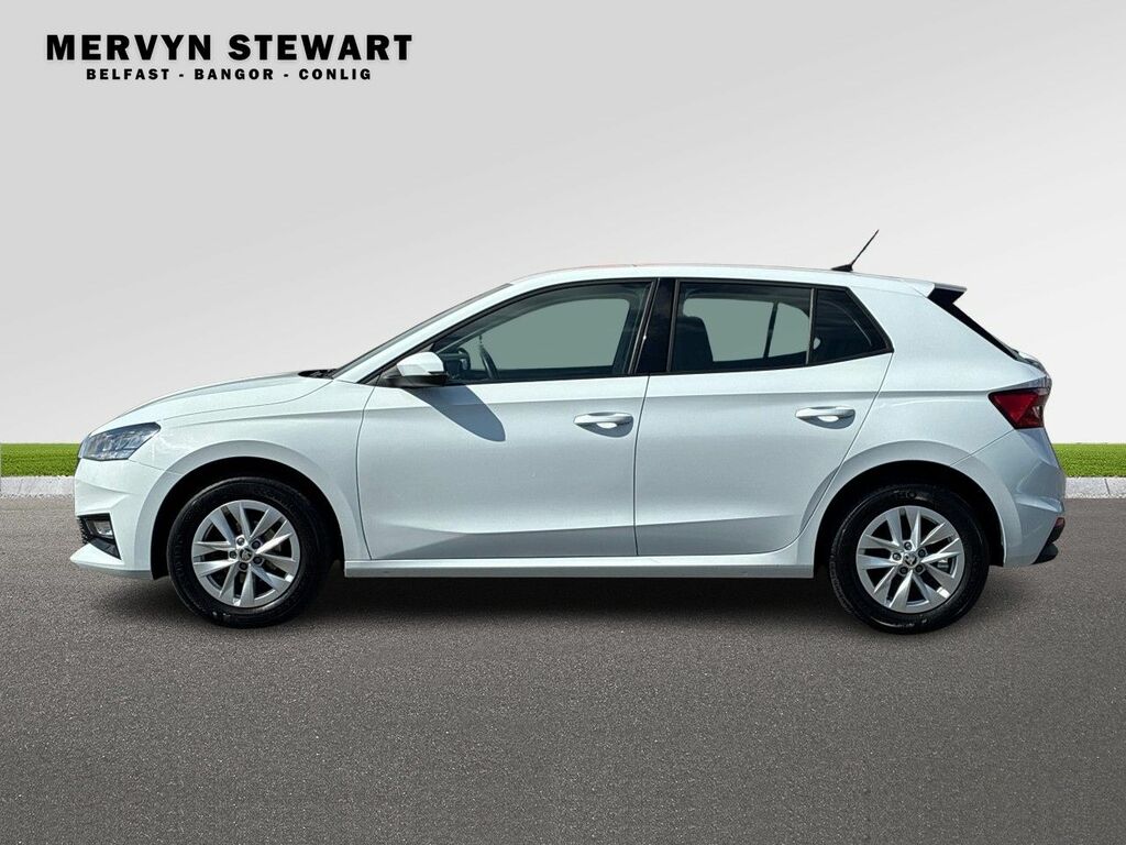 Skoda Fabia Se Comfort 1.0 Mpi 80 Ps 5G Man 2025 CMZ7940 White #5