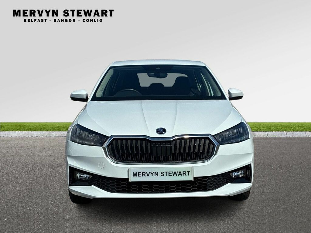 Skoda Fabia Se Comfort 1.0 Mpi 80 Ps 5G Man 2025 CMZ7940 White #3
