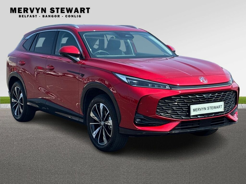 MG HS Trophy Auto Red